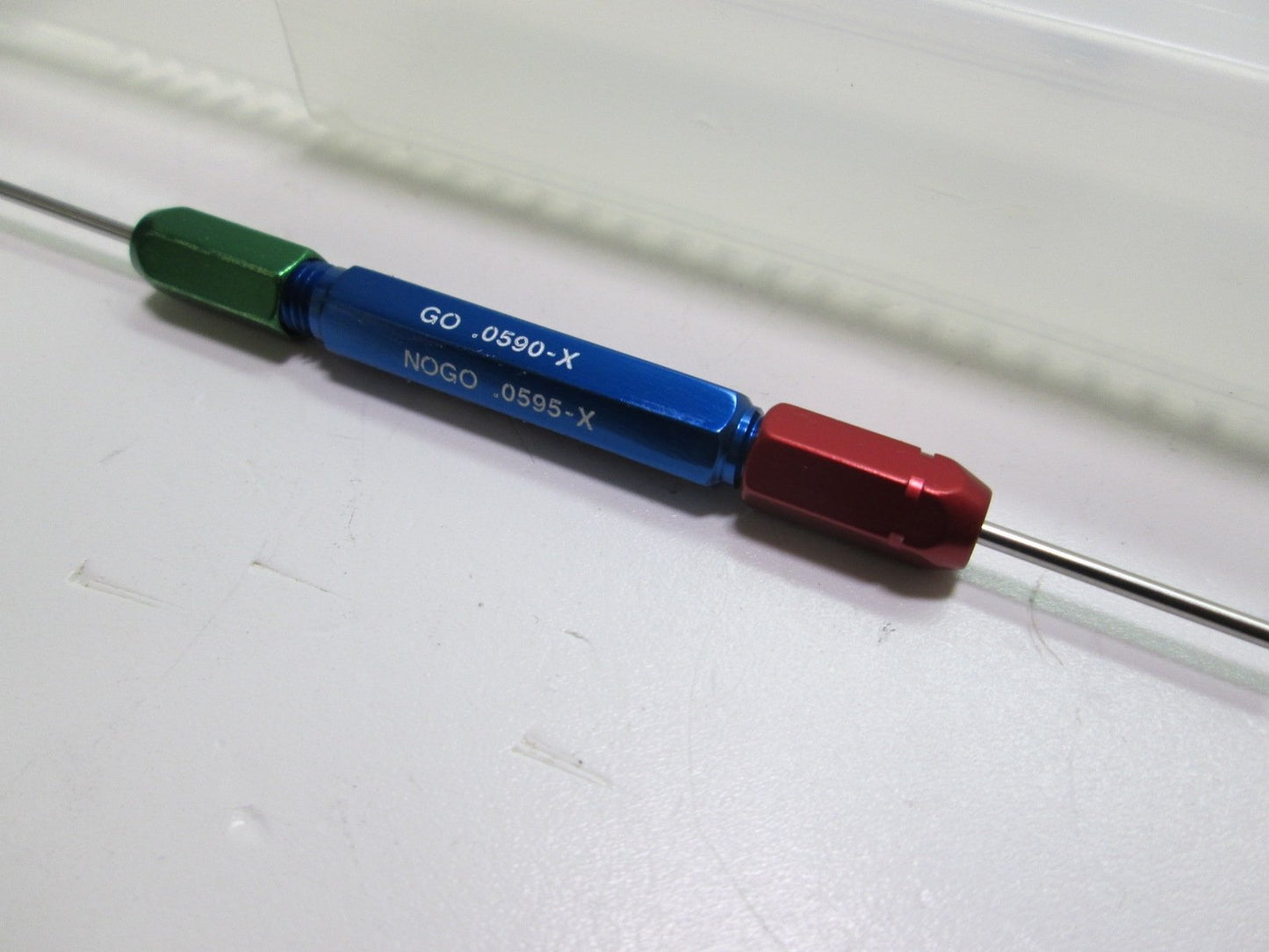 Used Lot of Westport GO 0.056 0.0590 NOGO 0.0555 0.0595 Smooth Pin Inspection Gauges