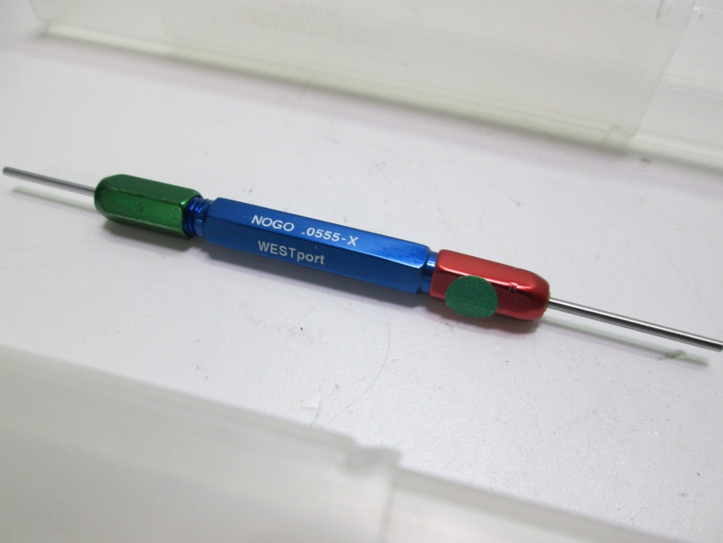 Used Lot of Westport GO 0.056 0.0590 NOGO 0.0555 0.0595 Smooth Pin Inspection Gauges