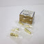 New Lot of 5 SSP Instrumentation IBD4R6 Tube Stub Adapters, Material: Brass