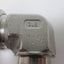 Used Parker Compression Tube 90 Elbow, Connections: 3/4" Tube OD to 1/2" NPT Male