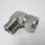 Used Parker Compression Tube 90 Elbow, Connections: 3/4" Tube OD to 1/2" NPT Male