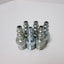Used Lot of 6 Quick-Disconnect Hose Plug, Threads: 3/8" NPT Male, Material: Steel