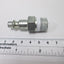 Used Lot of 6 Quick-Disconnect Hose Plug, Threads: 3/8" NPT Male, Material: Steel
