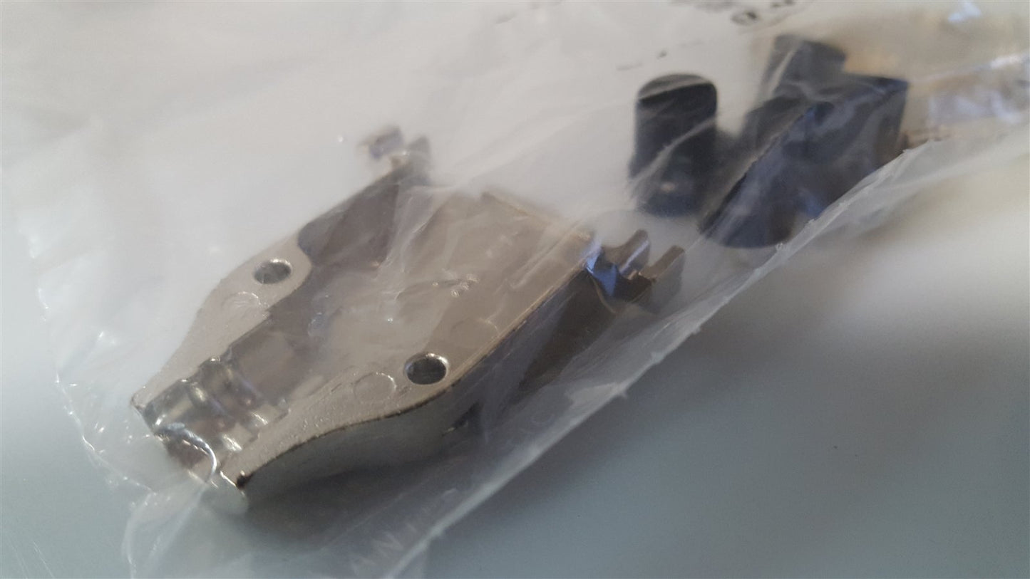 New – Open box AMP 0748676-2 D-Subminiature Connector Back Shell Assembly Kit Size-2 Die-Cast