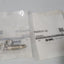 New – Open box Lot of -2- SMC KQG2E03-00 Bulkhead Union Push-In 5/32" Tube Size Stainless Steel