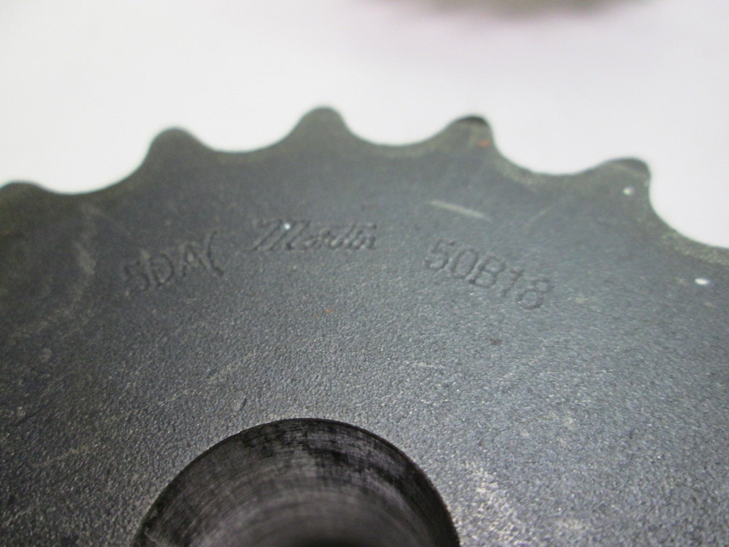 Used Lot of 2 Martin 50B18 Chain Sprockets Steel 18 Teeth Bore 0.750" ID Pitch 0.625"