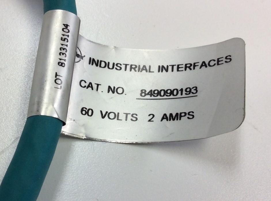 Used Industrial Interfaces 849090193 Vision System Communication Cable *Damage*