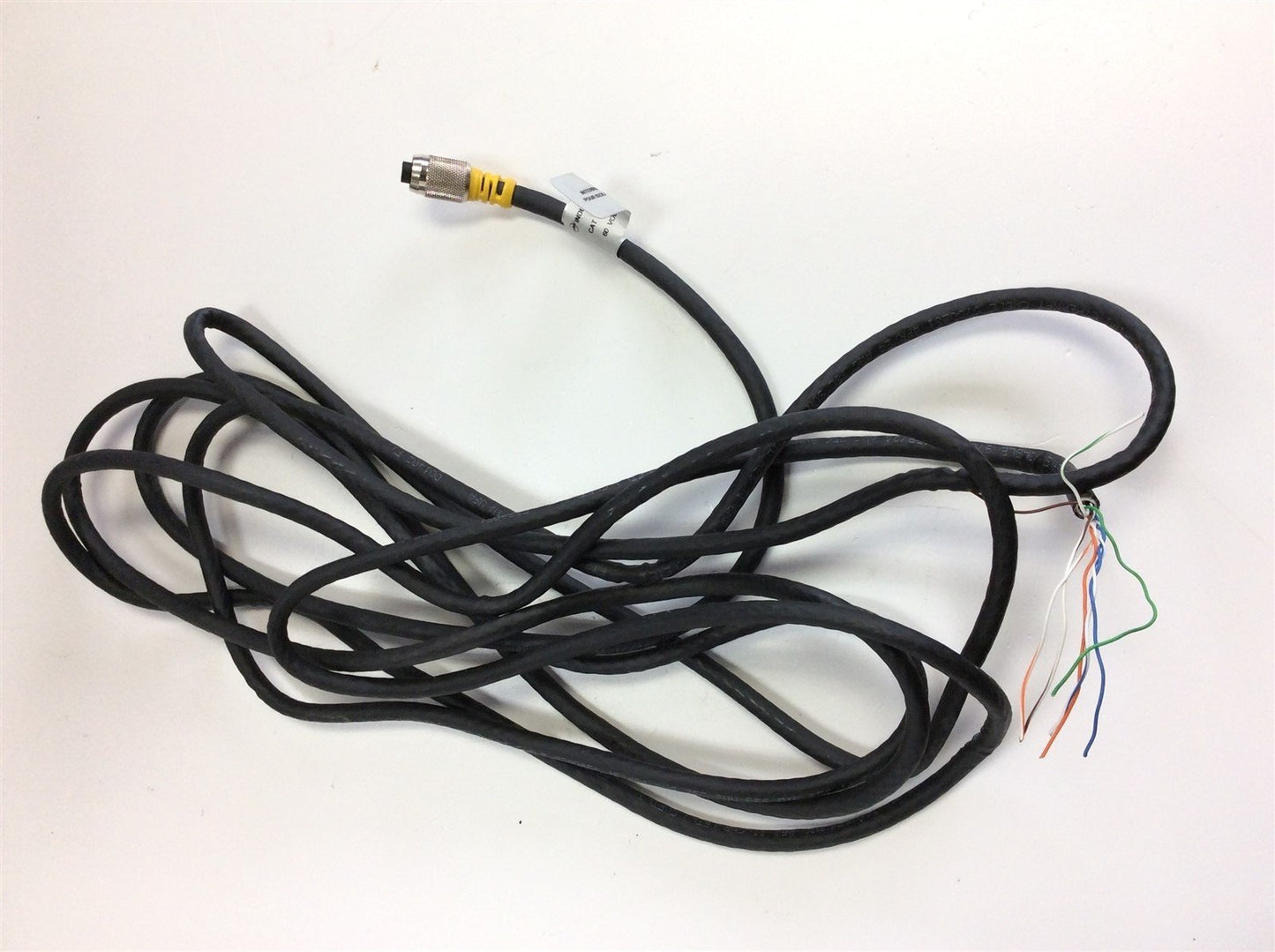 Used Industrial Interfaces 849090209 Vision System Power Cable 60 Volt 2 Amp 8 Feet
