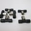 New Lot of 6 Legis Tees, 1/2" Tube Inline to Female 3/8" NPT Connection