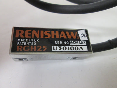 Used Renishaw RGH25U30J00A Optical Incremental Linear Encoder Readhead *Plug Cut*
