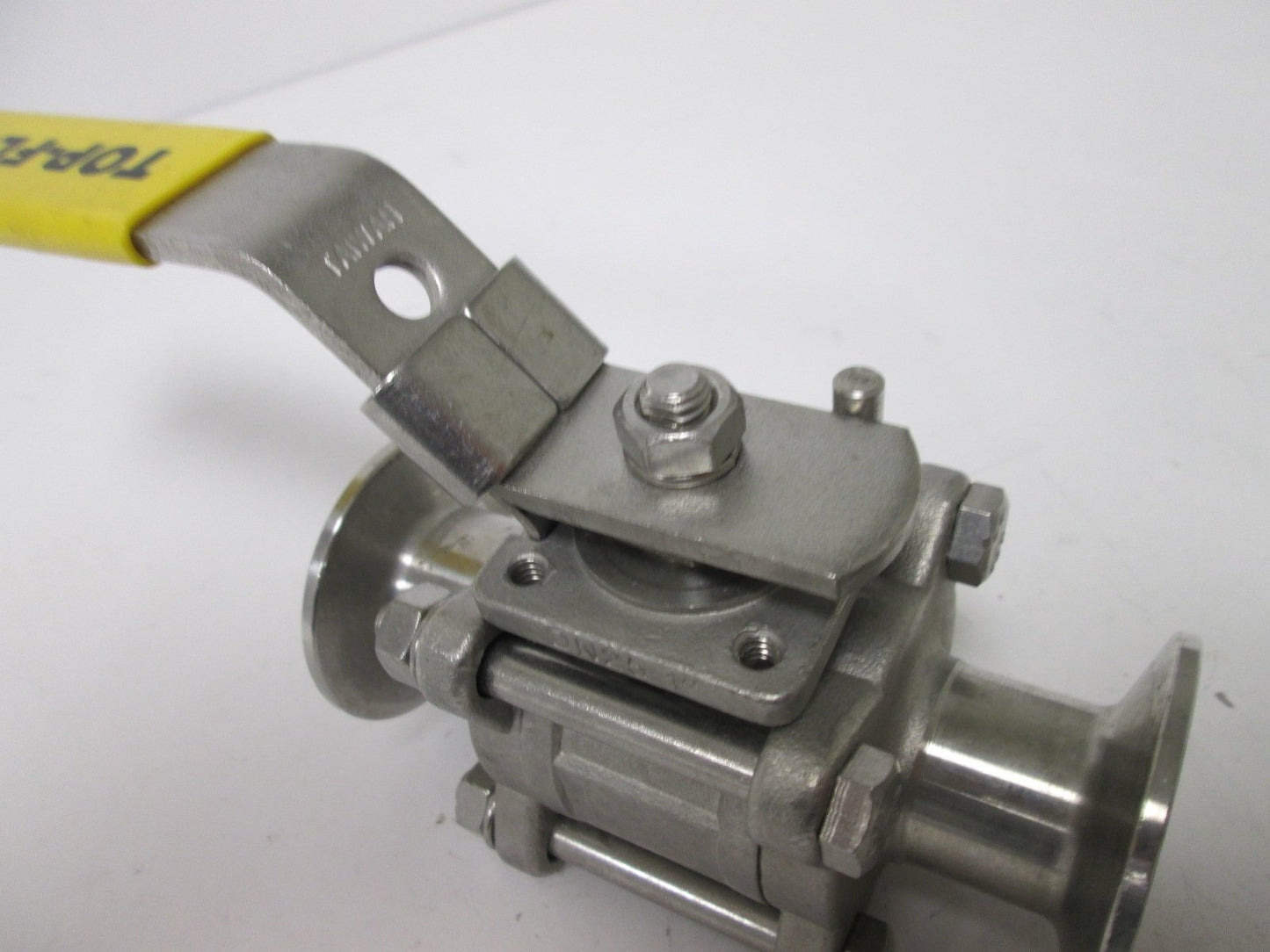 Used TopLine 1000WOG Ball Valve, Tri-Clamp, Size: 1", Material: 316 Stainless Steel