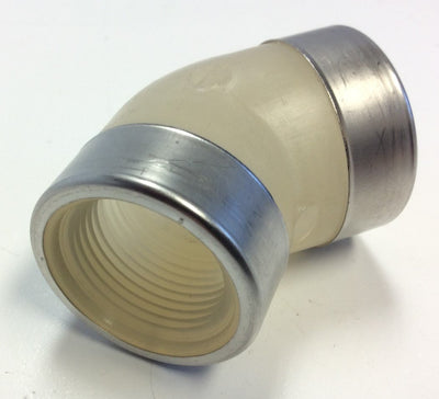 New – Open box Lot of 6 Spears 4819-007SR 3/4" NPT Female 45 Schedule 80 Reinforced SS Collars