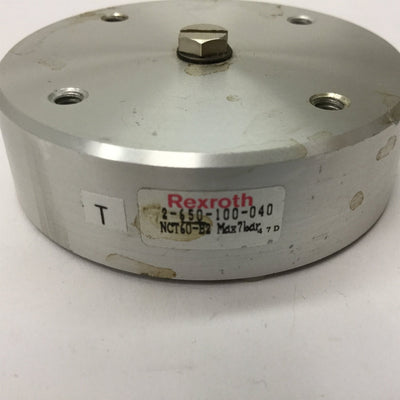 Used Rexroth 2-650-100-040 Non-Contact Transfer Unit, Ports: M5 x 0.8, 15-105psi