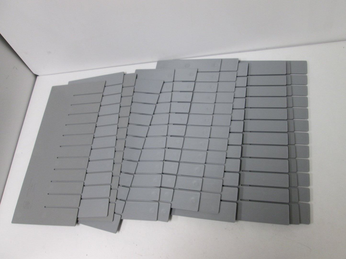 New Lot of 12 Quantum Storage DS93080 Bin Dividers, Dimensions: 15.75" x 7.25"