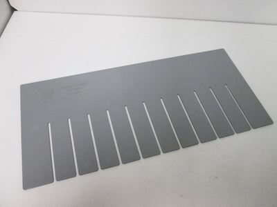 New Lot of 12 Quantum Storage DS93080 Bin Dividers, Dimensions: 15.75" x 7.25"