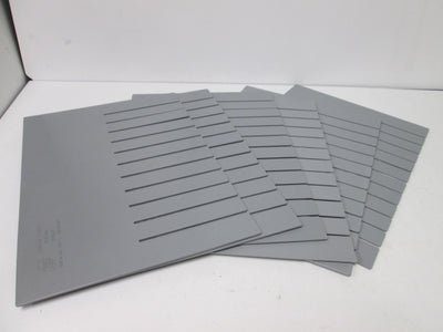 New Lot of 6 Quantum Storage DS93120 Bin Dividers, Dimensions: 15.75" x 11.25"