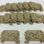 Used Lot of 14 Weidmuller ZEW 35 Terminal Block DIN Rail End Bracket 35mm