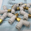 New Lot of 10 New SMC KQ2Y04-M5 Pneumatic Male Run Tee Connector Air Fittings 4mm
