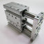 New – Open box Rexroth 0822061007 Dual Guided Pneumatic Air Cylinder 16 mm Bore 25mm Stroke
