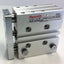 New – Open box Rexroth 0822061007 Dual Guided Pneumatic Air Cylinder 16 mm Bore 25mm Stroke