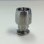Used ReSeal RE050S-TC Sanitary Stainless Steel Coupling 0.50" ID Tubing Fitting