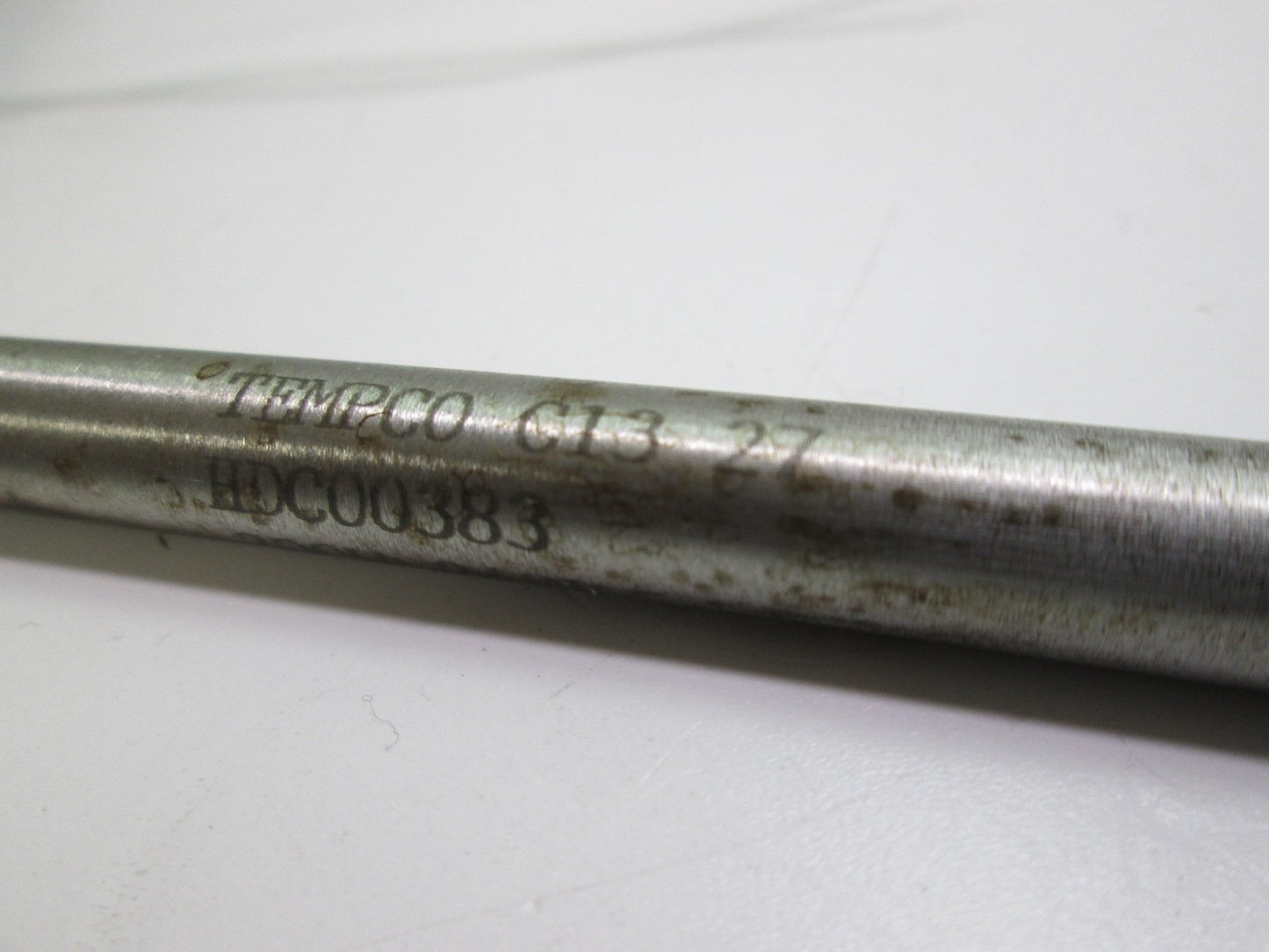 Used Tempco HDC00383 8" Swaged Stainless Steel Cartridge Heater 240VAC AC 300 Watt
