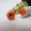 Used Lot of 2 Clippard Stem Valves, Two-Way, Pushbutton Actuator, 1/8 Tube Connection