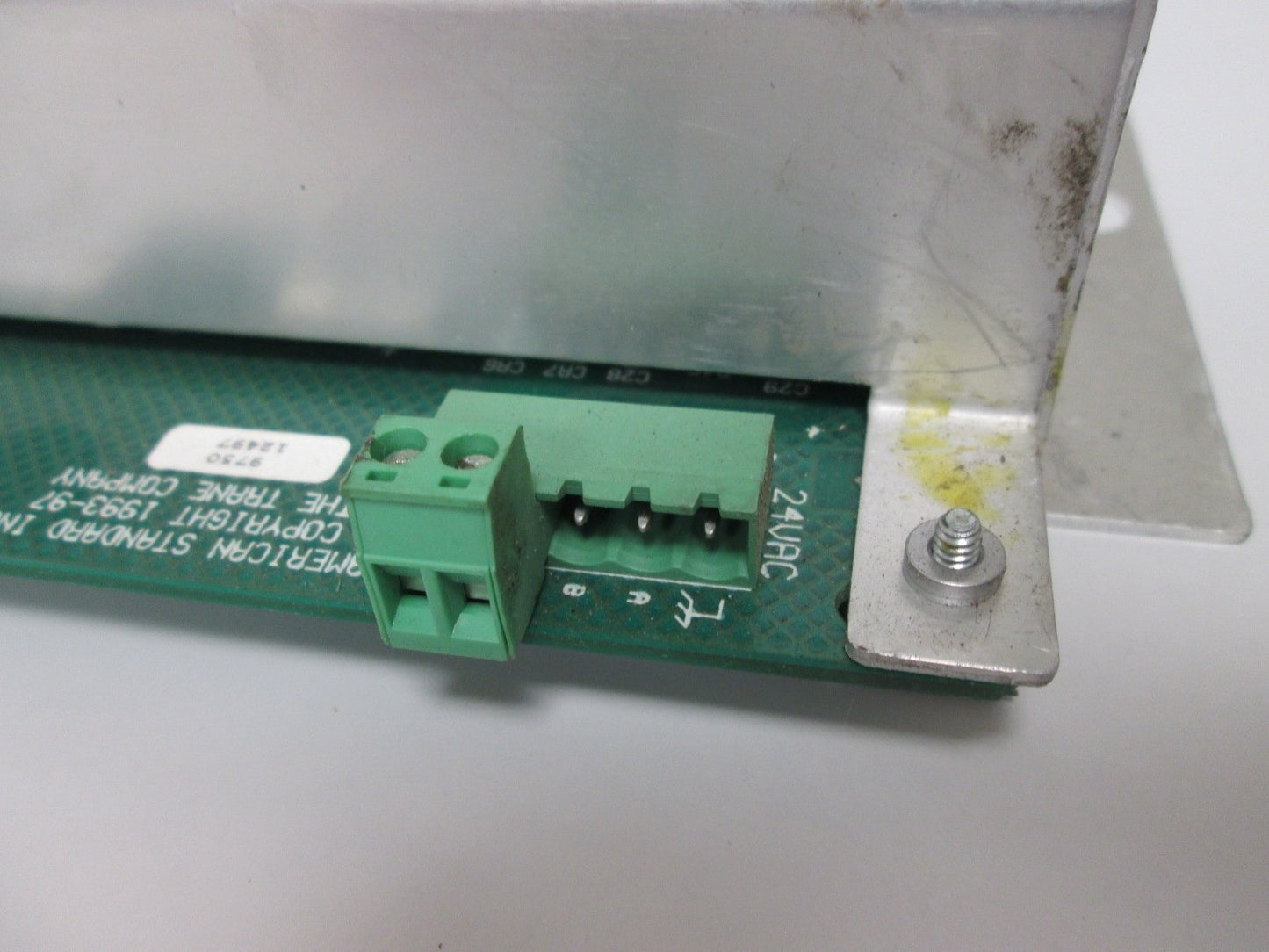 Used Trane X13650457-08 Rev J IPCB Control Module, Supply: 24VAC, 7.375" x 8.25"