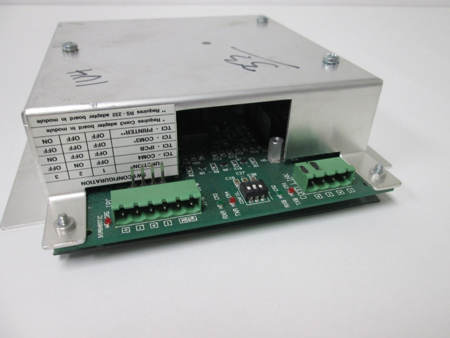 Used Trane X13650457-08 Rev J IPCB Control Module, Supply: 24VAC, 7.375" x 8.25"