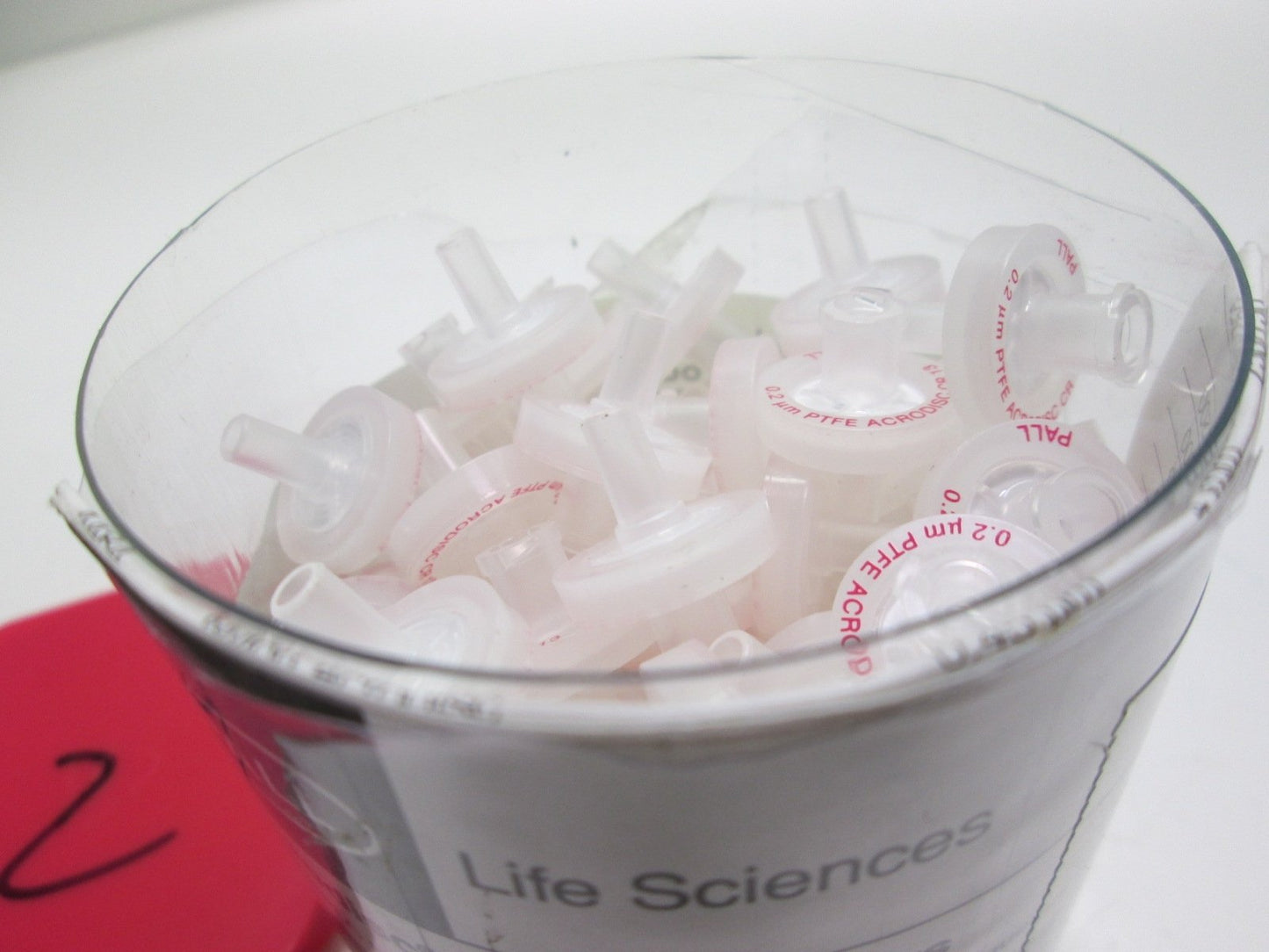 New – Open box Lot of 94 Pall Acrodisc 4423T CR 13mm Syringe Filters w/0.2 µm PTFE Membrane