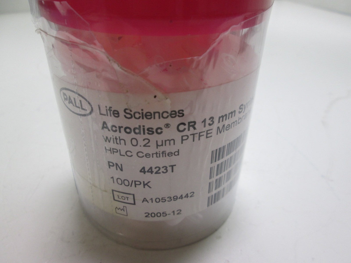 New – Open box Lot of 94 Pall Acrodisc 4423T CR 13mm Syringe Filters w/0.2 µm PTFE Membrane