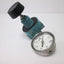Used Wilkerson R10-02-000 Regulator, Range: 5-125psi, 1/4" NPT, With 0-60psi Gauge