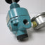 Used Wilkerson R10-02-000 Regulator, Range: 5-125psi, 1/4" NPT, With 0-60psi Gauge