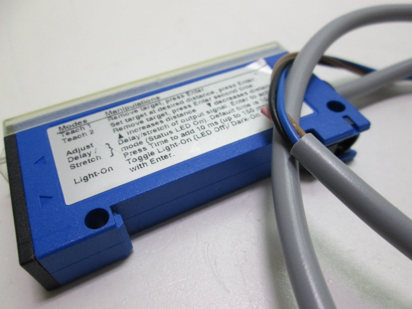 Used Automation Direct DFT-AN-1A Fiber Amplifier10-30VDC DC, 1 Channel NPN, DIN Mount