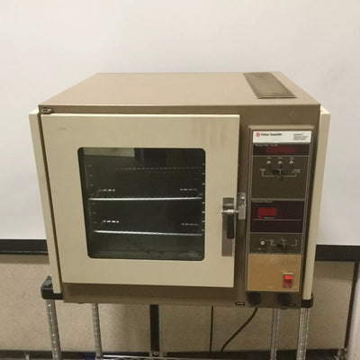 Used Fisher Scientific 282A Isotemp Vacuum Oven 1800W 115VAC 50/60Hz 1.5 cu ft 280°C